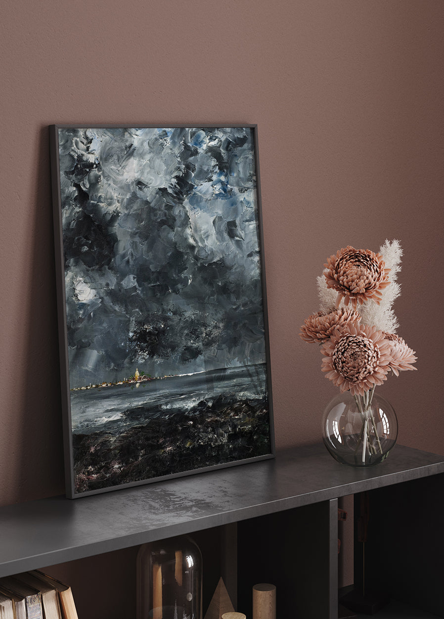 Die Stadt von August Strindberg Poster - Posterbox.dk