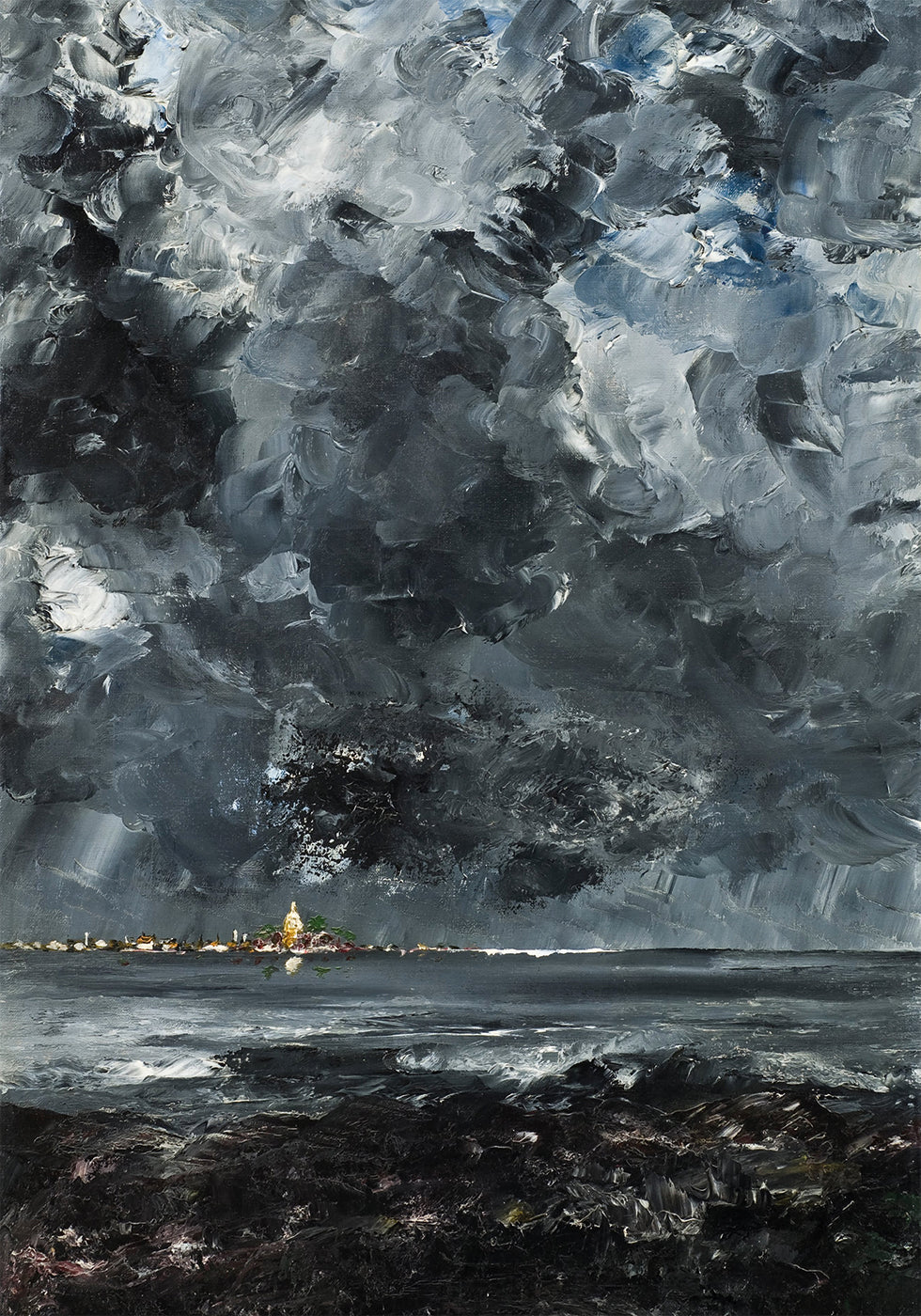 Die Stadt von August Strindberg Poster - Posterbox.dk