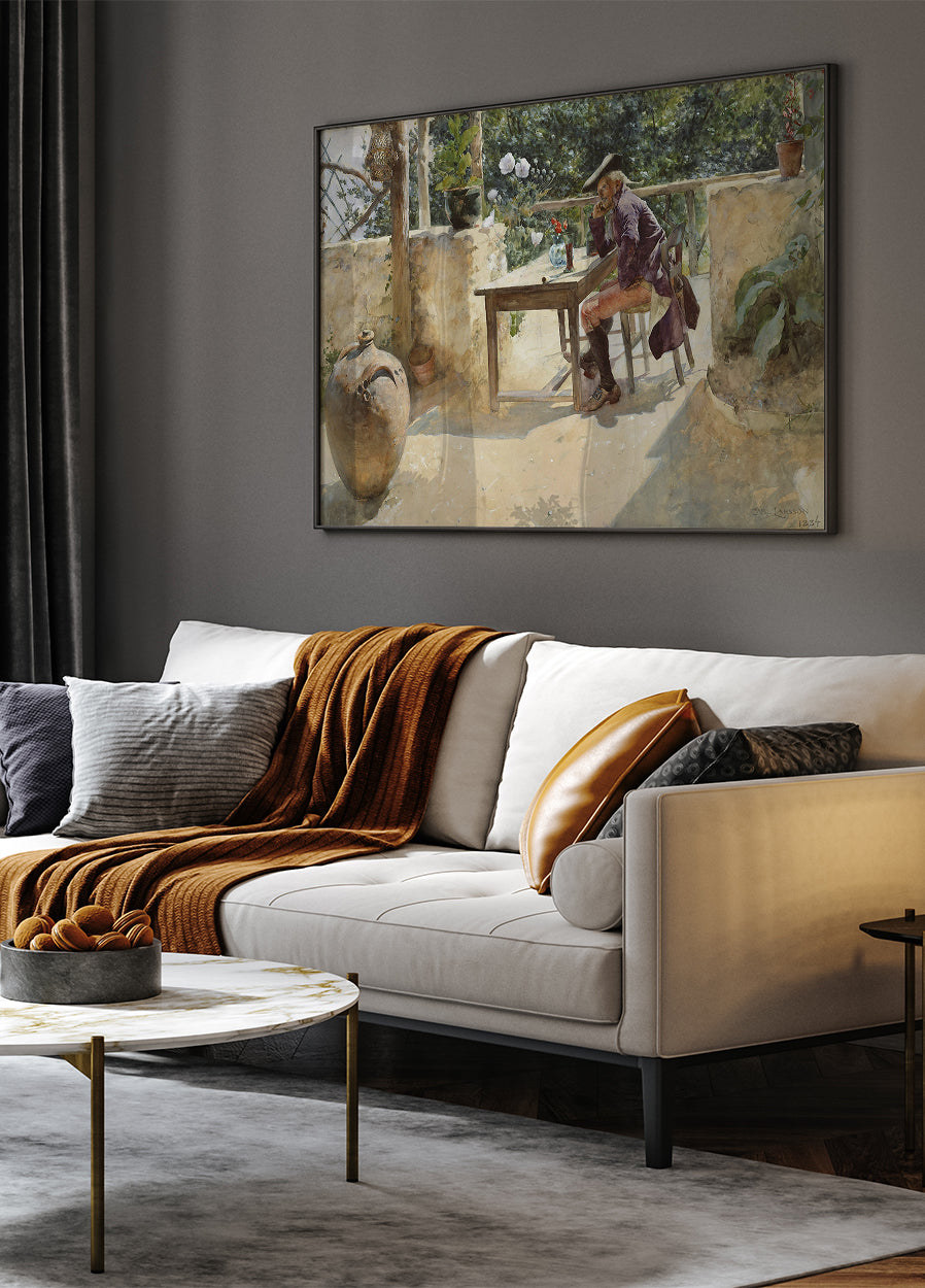 The Vine von Carl Larsson Poster - Posterbox.dk