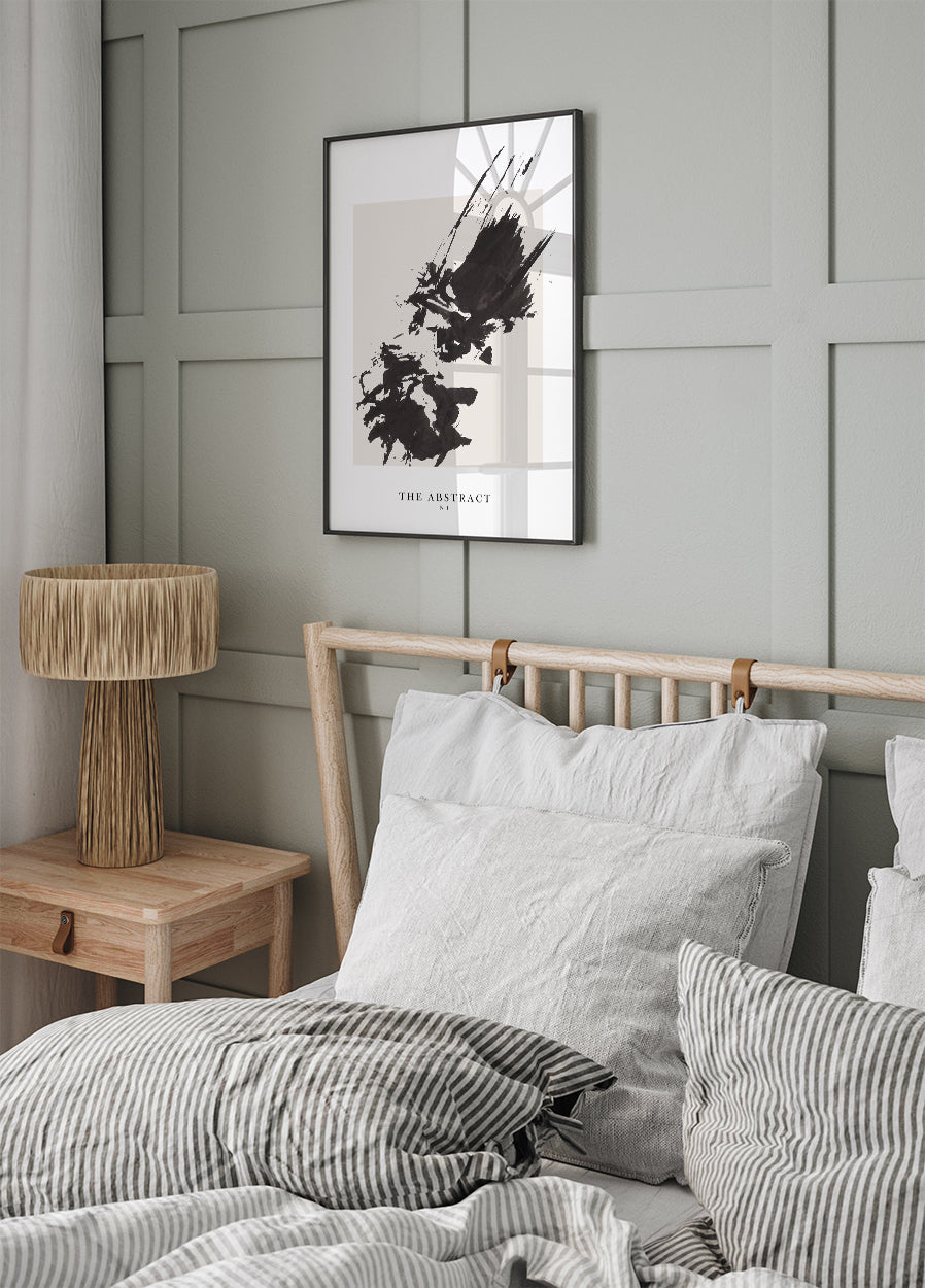 Das abstrakte Nr. 1-Poster - Posterbox.dk