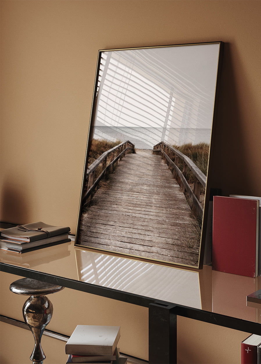 Der Weg zum Strand Poster - Posterbox.dk