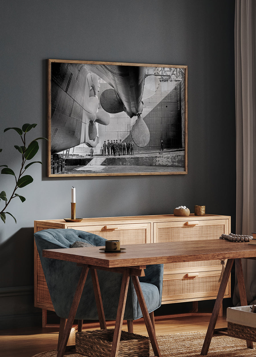 Titanic-Ruder-Poster - Posterbox.dk