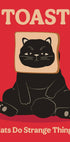 Toast Cat Poster - Posterbox.dk