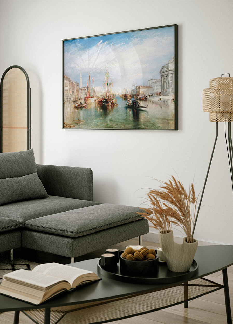 Venedig von der Veranda der Madonna von William Turner Poster - Posterbox.dk