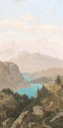 Blick auf den Königssee und den Untersberg von Josef von Schlögl Poster - Posterbox.dk