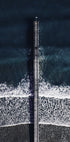 Pier über türkisfarbenem Wasser Poster - Posterbox.dk