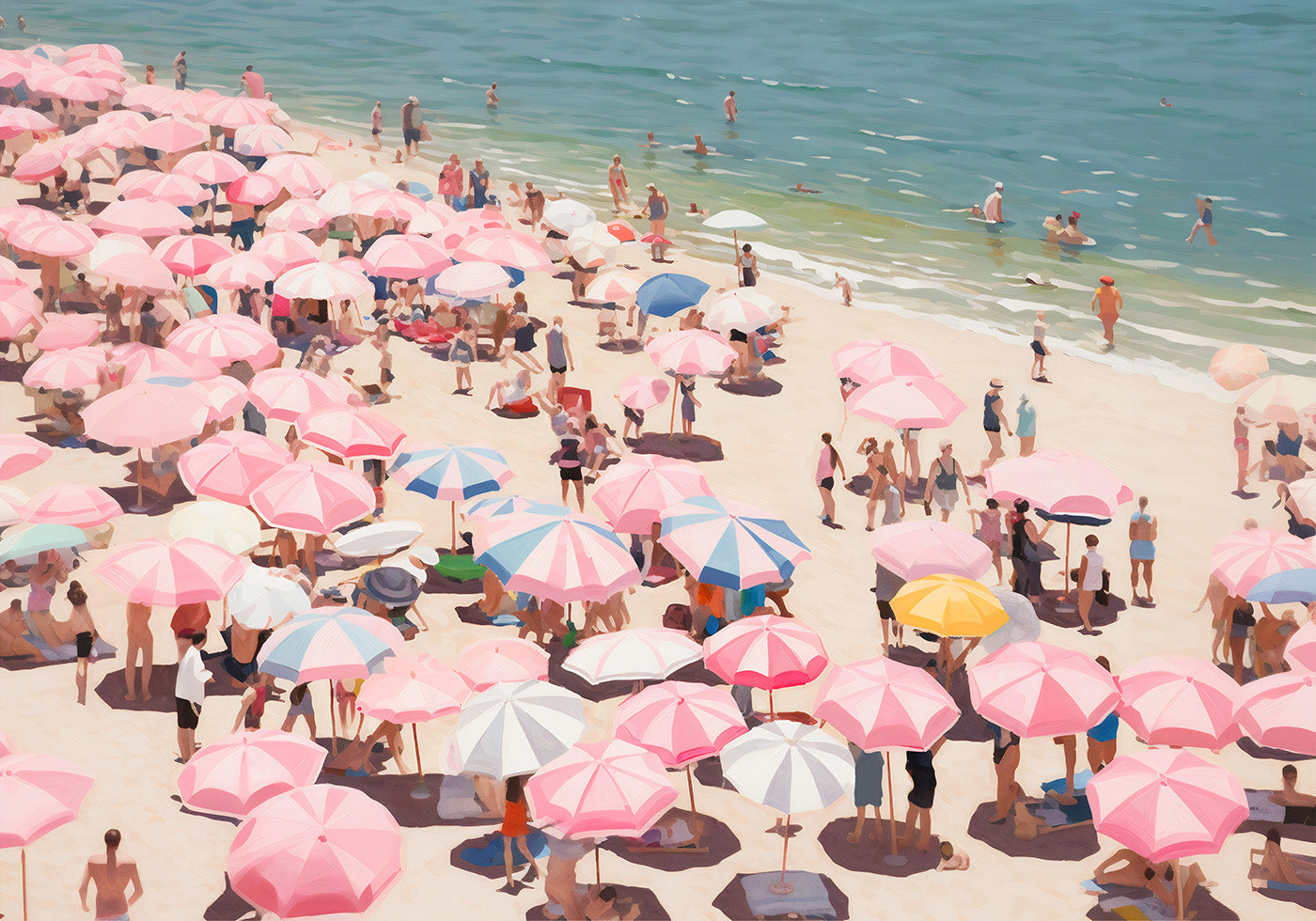 Vintage-Strandposter - Posterbox.dk