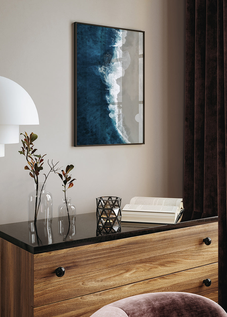 Poster „Waves Wash To The Shore“ – Posterbox.dk