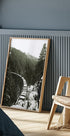 Winter-Eisenbahnplakat - Posterbox.dk