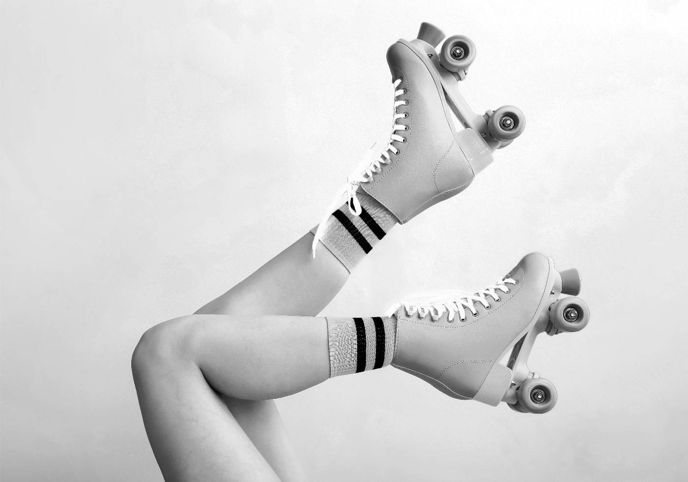 Poster „Frau Beine Skate Rollers“ – Posterbox.no