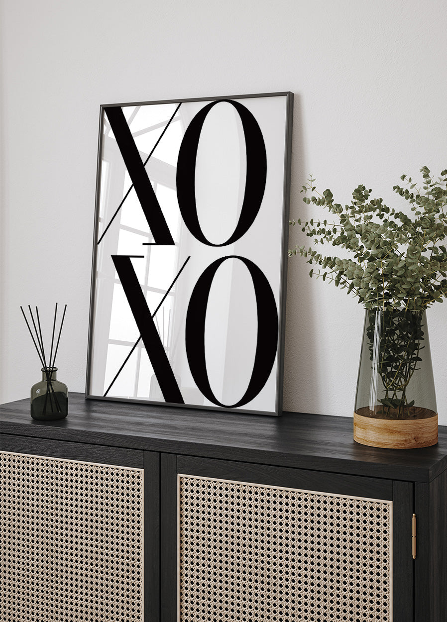 XOXO-Poster - Posterbox.dk