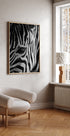 Zebra-Augen-Poster - Posterbox.dk