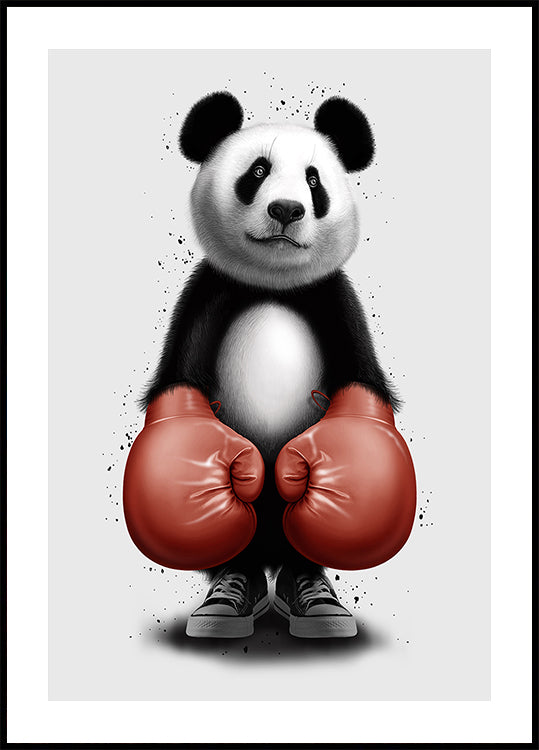 PANDA BOXER Plakat - Posterbox