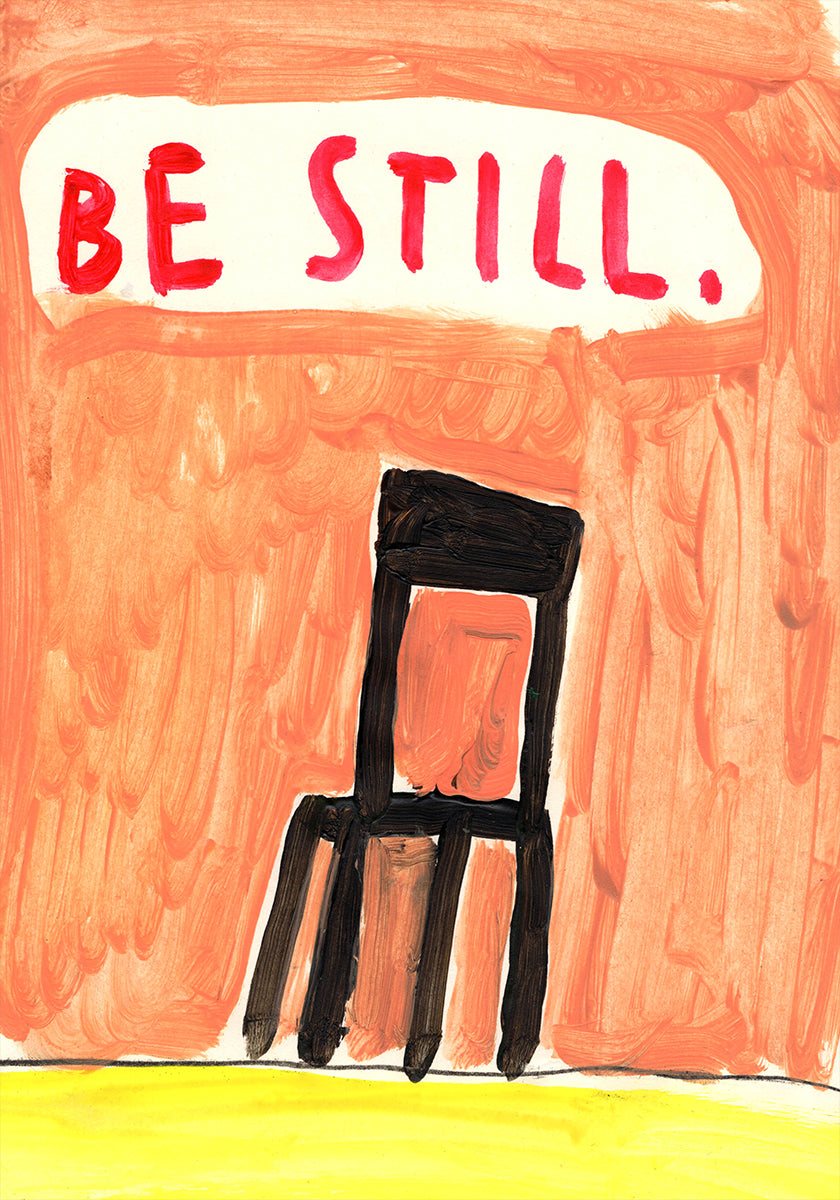 Black Chair Plakat - Posterbox