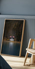 Ein Haus am Ufer des Sees Poster - Posterbox.dk