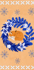 Folk Winter Fox Plakat - Posterbox