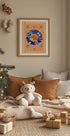 Folk Winter Fox Plakat - Posterbox