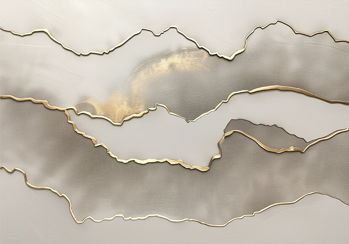 Metallic landscape nº3 Plakat - Posterbox