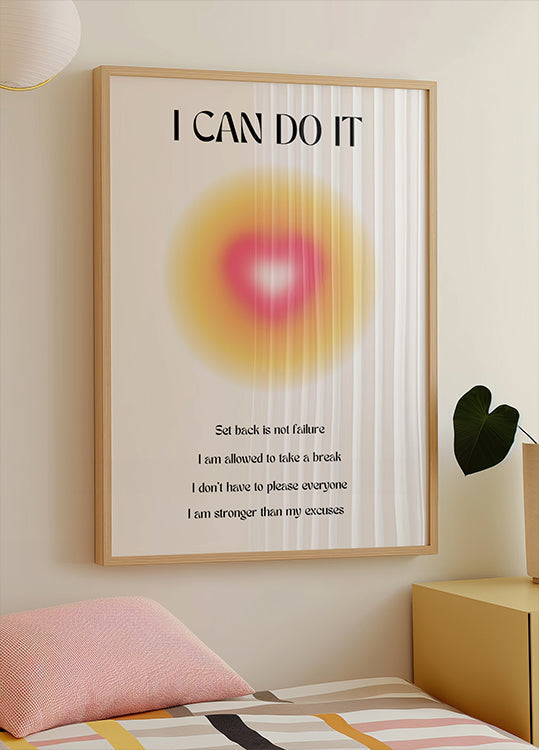 Motivational Aura Plakat - Posterbox