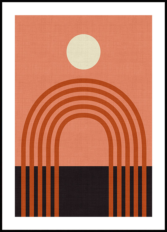 Geo Shapes Fall 21 Arc - Posterbox