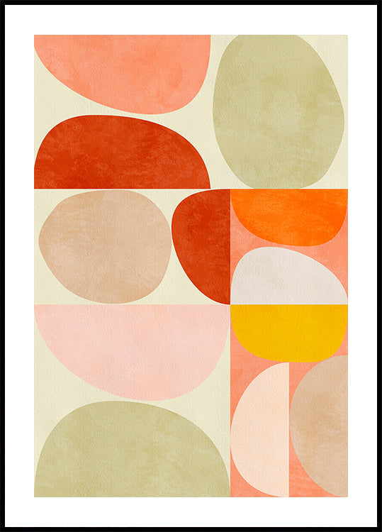 Pastel Geometry - Posterbox