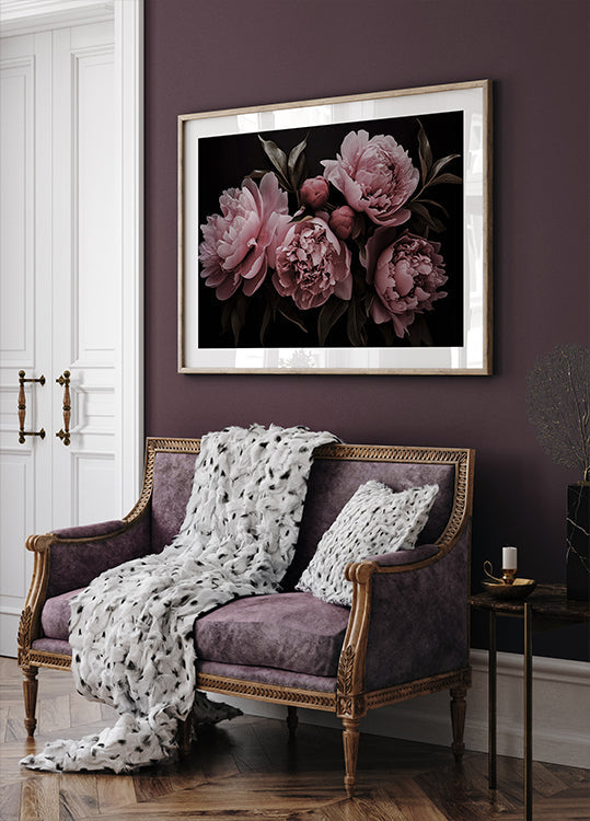 Romantic Dream Opulent Flowers - Posterbox