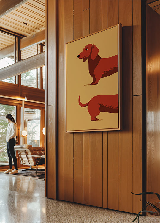 Dachshund Plakat - Posterbox
