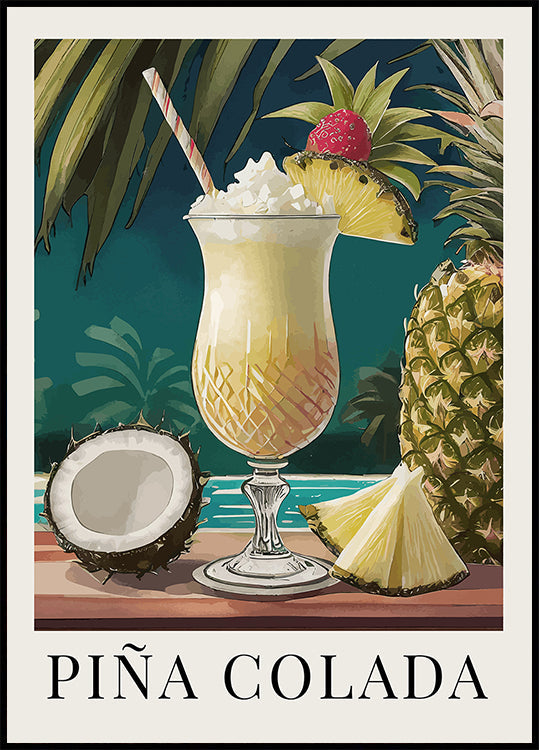 Pina Colada Plakat - Posterbox