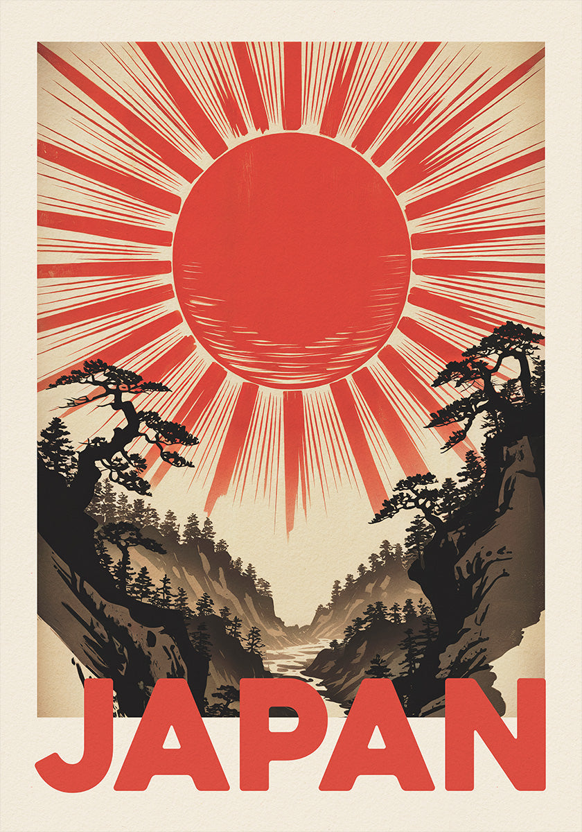 Japanese Sun (NEW) - Posterbox