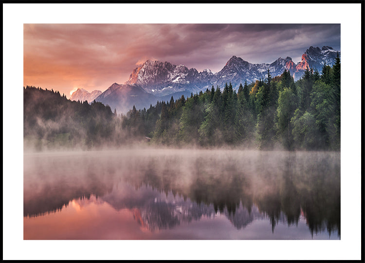 Sunrise at the Lake - Posterbox