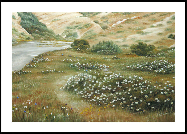Path of Flowers Plakat - Posterbox