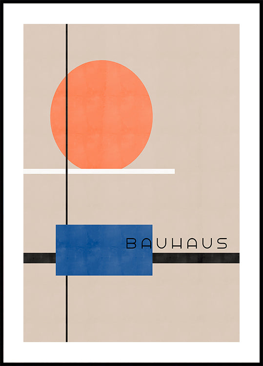 Bauhaus No. 3 Plakat - Posterbox