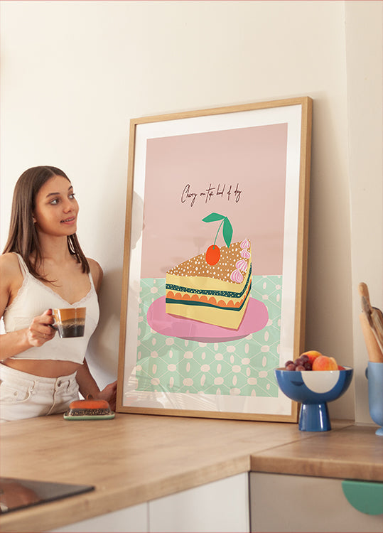 Cherry on top kind of day (NEW) - Posterbox