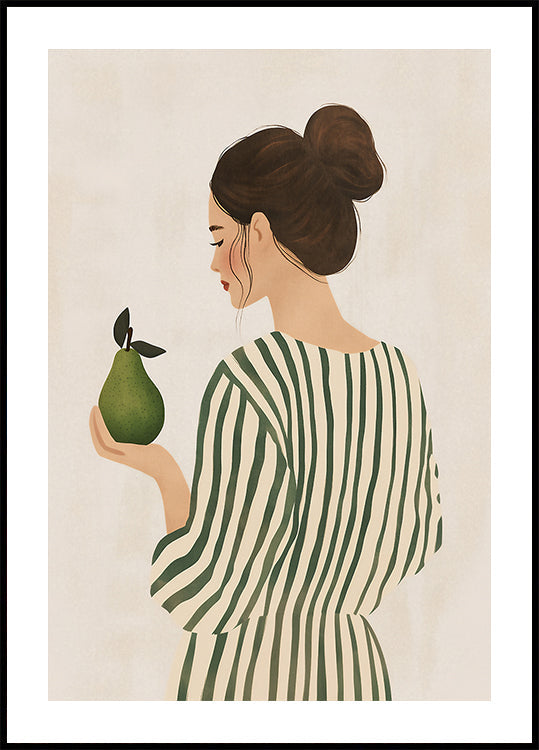 The Woman and the Pear - Posterbox