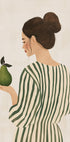 The Woman and the Pear - Posterbox