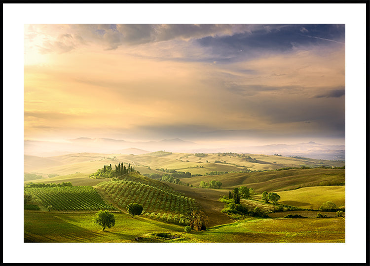 Podere Belvedere's Sunrise - Posterbox