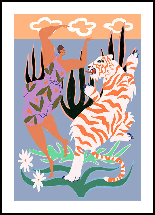 Hello Tiger - Posterbox