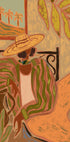 Lady in Stripe Plakat - Posterbox