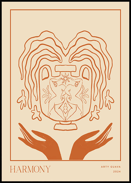 Vessel Collection : Harmony (LineArt) - Posterbox