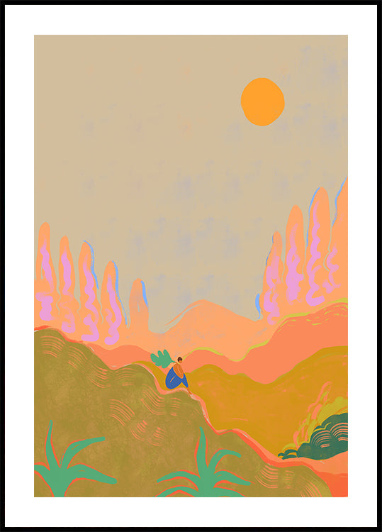 Wide Open Spaces Plakat - Posterbox