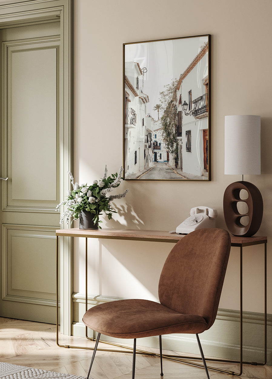 Eine Straße in Aleta Poster - Posterbox.dk