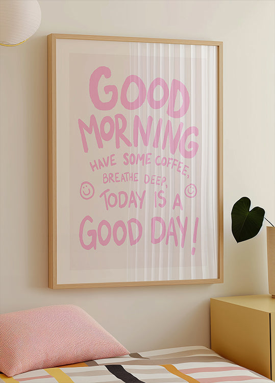Cheerful Start Plakat - Posterbox