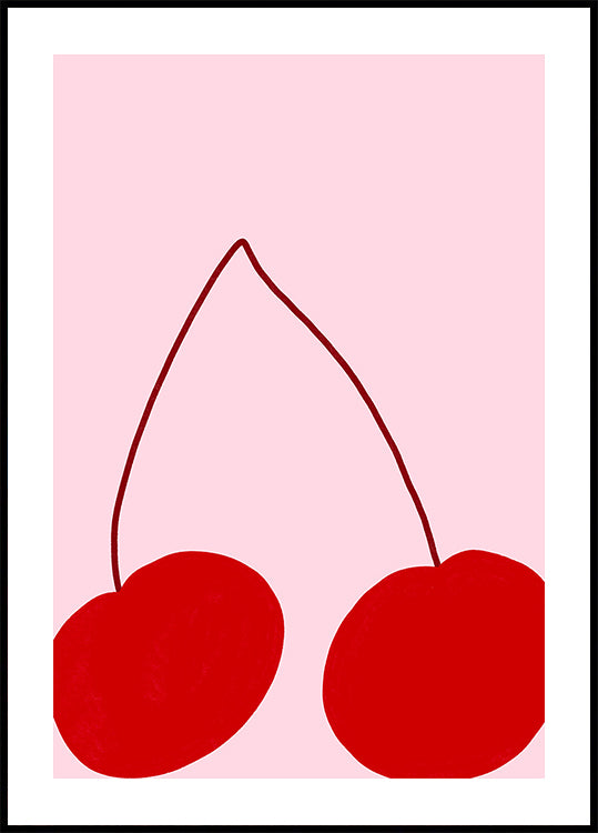 Cherry Duo Delight Plakat - Posterbox