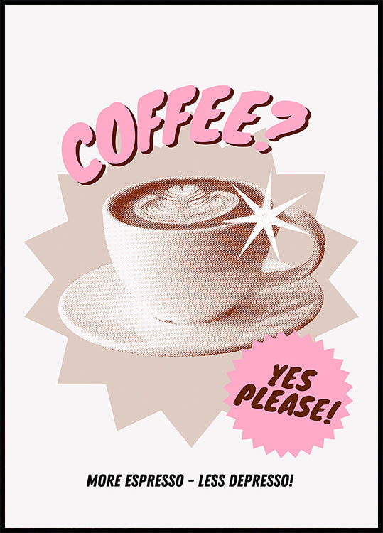Cup of Joy Plakat - Posterbox