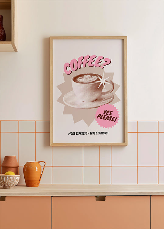 Cup of Joy Plakat - Posterbox