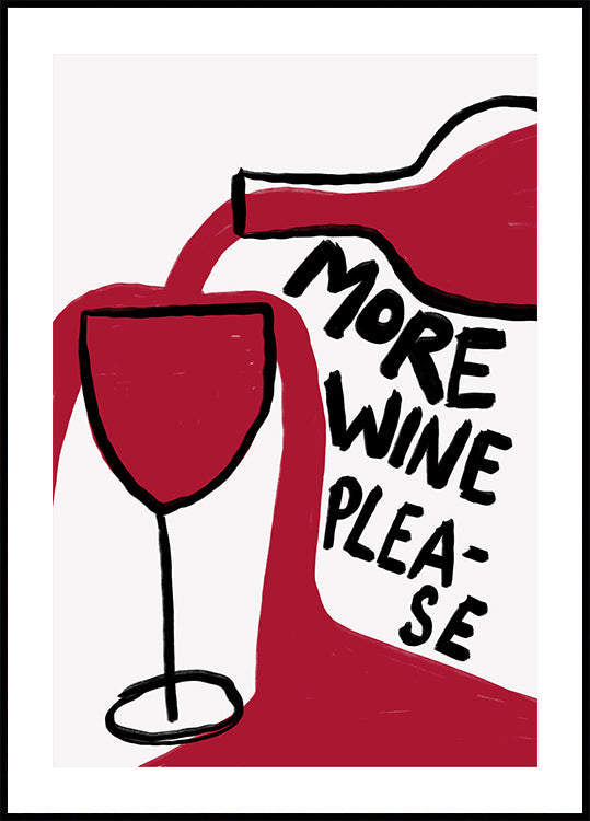 Pouring Passion Plakat - Posterbox