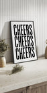 Triple Cheers Plakat - Posterbox