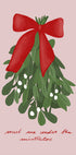 Kiss by Mistletoe Plakat - Posterbox