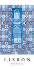 Lisbon, Portugal Patterns Plakat - Posterbox