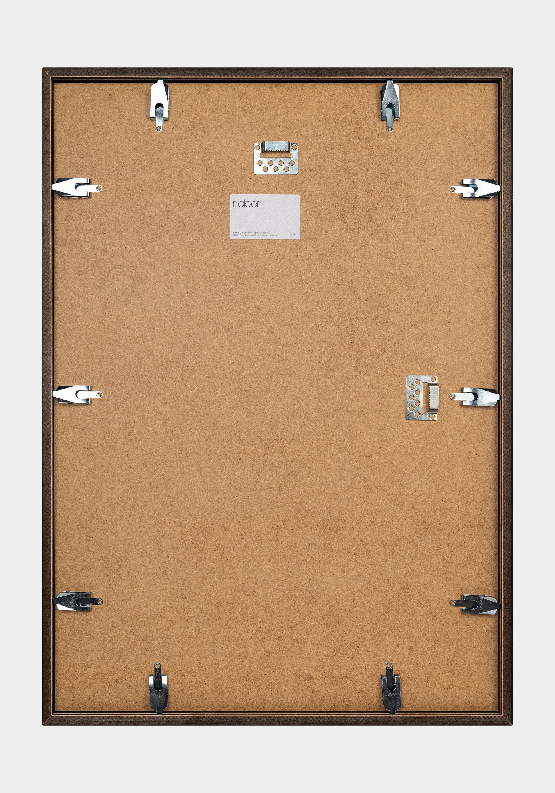 Premium-Holzrahmen-Poster aus Nielsen-Eiche